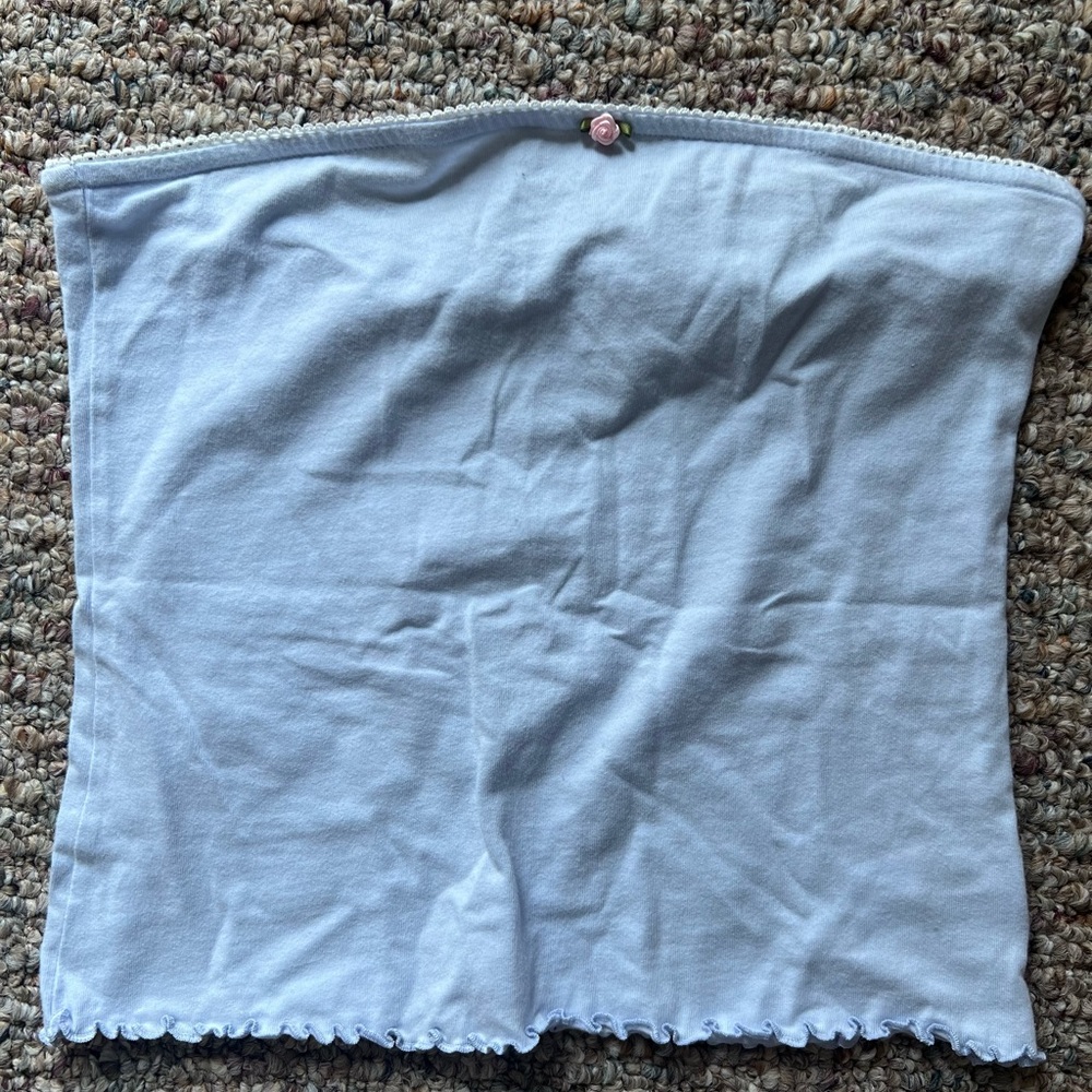 American Eagle Outfitters Soft Blue Top